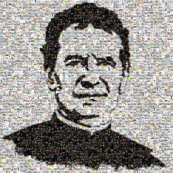 Don Bosco photo mosaic