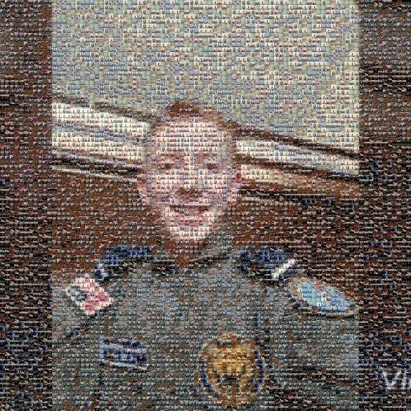 Military Selfie photo mosaic