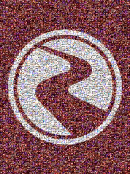 Simple Logo photo mosaic