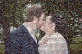 people faces portraits couples love weddings kissing kisses outdoors formal husband wife brides grooms