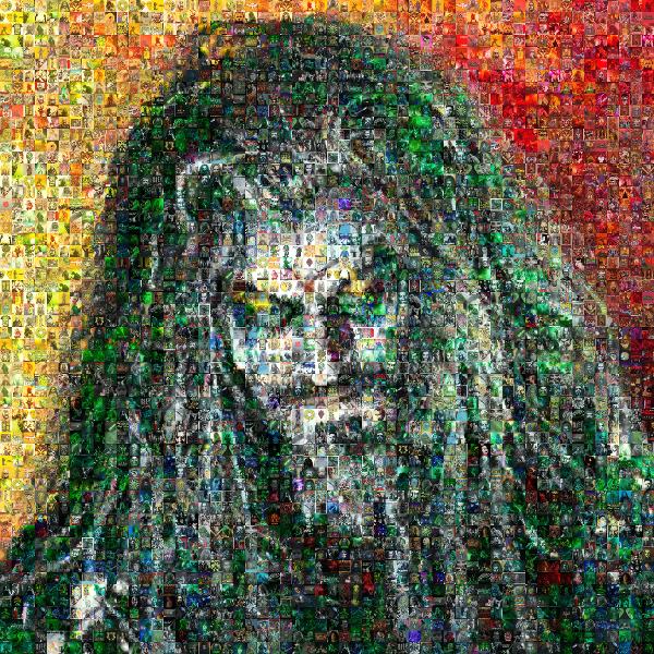 Hellbilly Deluxe photo mosaic
