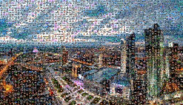 City From Above photo mosaic