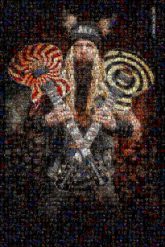 A Heavy Metal Musician musicians metal rock music guitars portrait person distance man beards