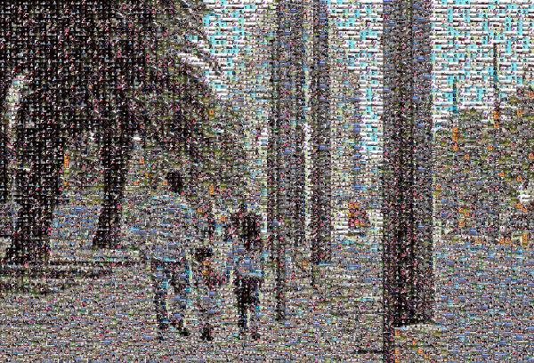 A Walk photo mosaic