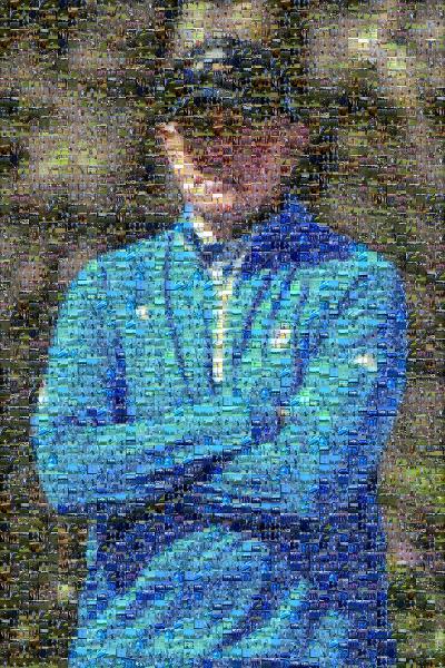 Coach photo mosaic