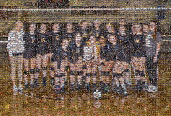 The Volleyball Crew photo mosaic