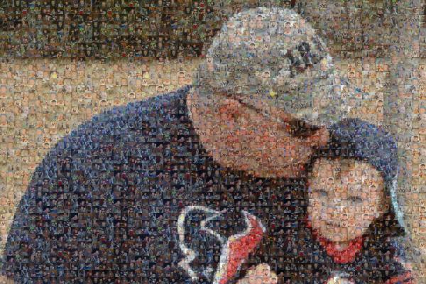 Grandson photo mosaic