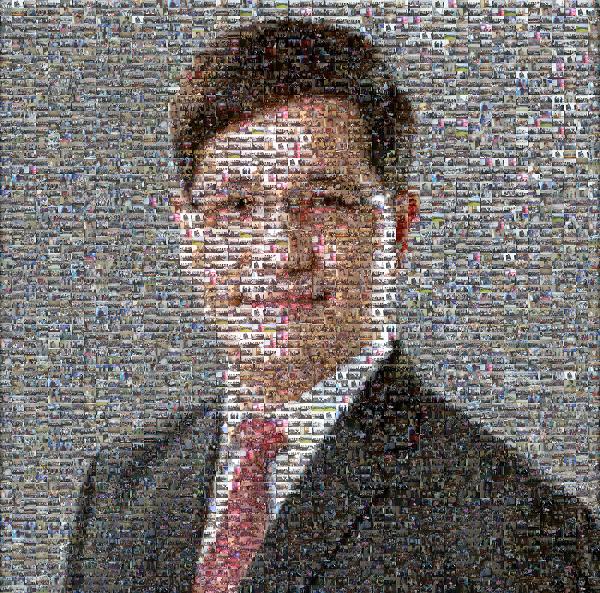Business Man photo mosaic