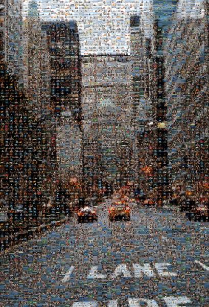 NYC Street  photo mosaic