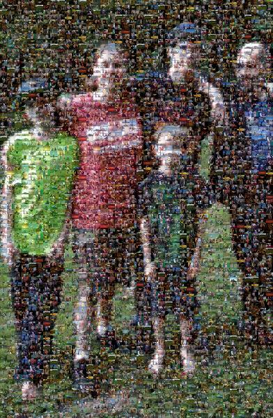 Family Group Shot photo mosaic