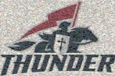 Thunder sports mascots logos graphics text symbols words letters teams icons pride unity schools athletes athletics
