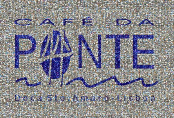 Cafe Logo photo mosaic
