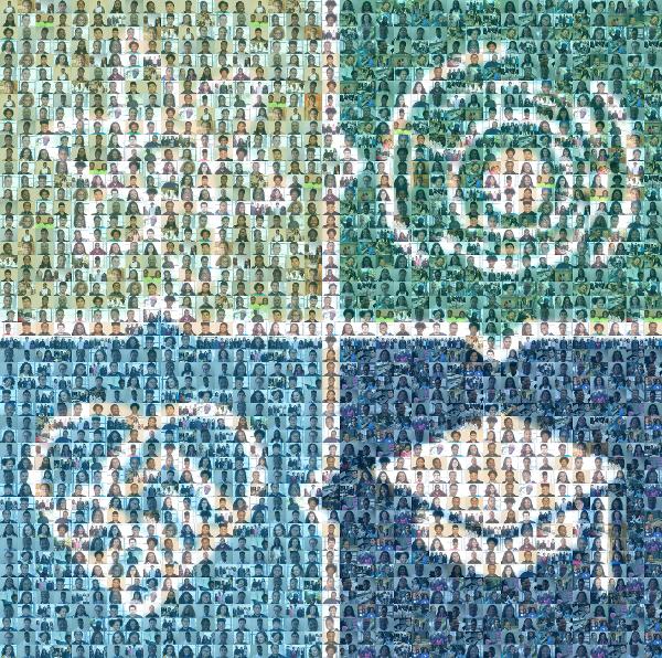 Education Icons photo mosaic
