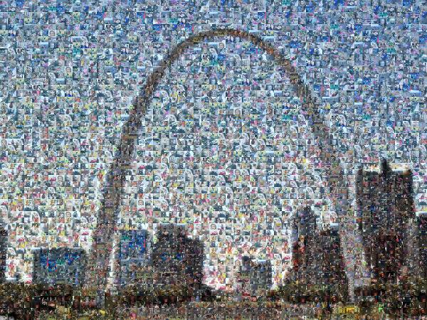 St Louis photo mosaic