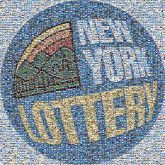 new york city lottery gambling gamble games text logos