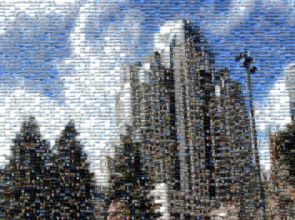San Francisco Skyscraper photo mosaic
