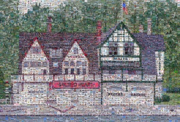 Boathouse  photo mosaic