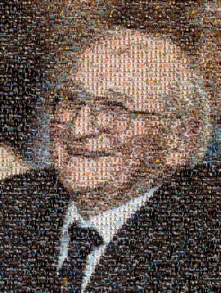 Business Founder photo mosaic