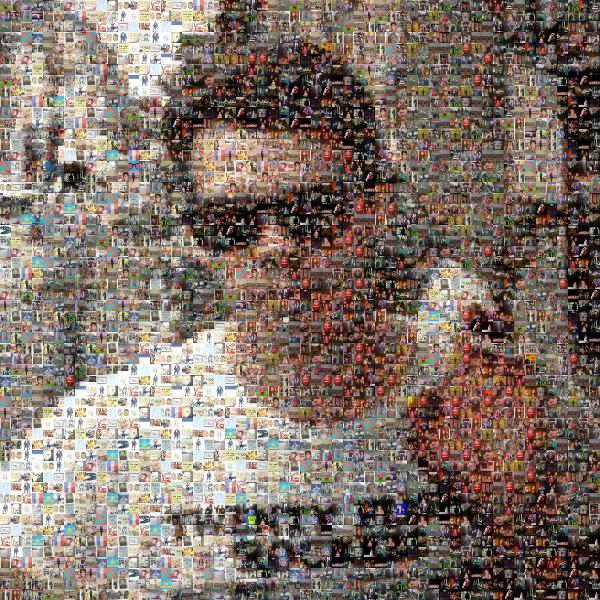Street Portrait photo mosaic