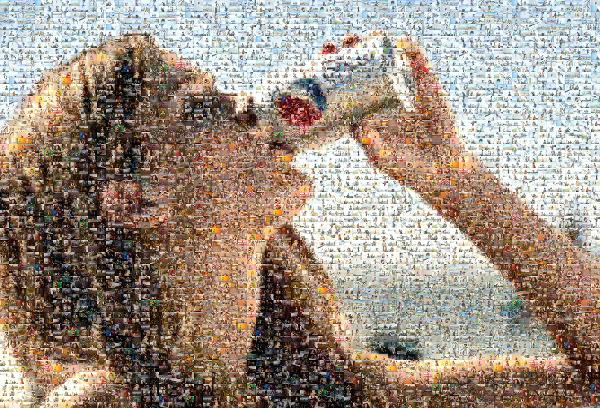 Pepsi photo mosaic