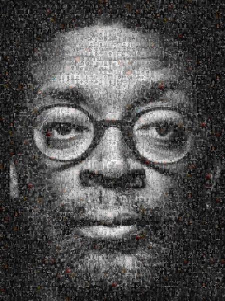 Spike Lee photo mosaic