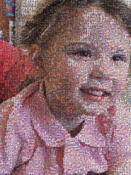 Daughter On Mother's Day photo mosaic
