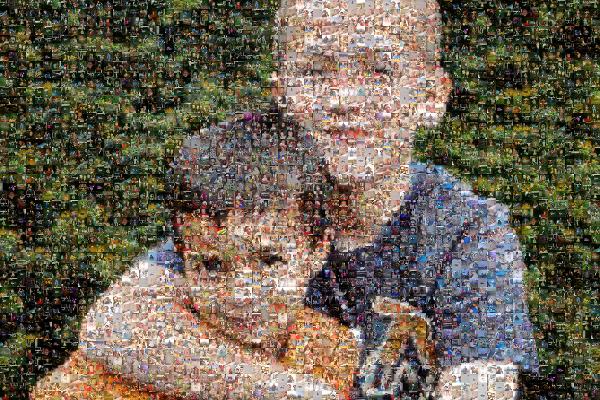 Close Friends photo mosaic