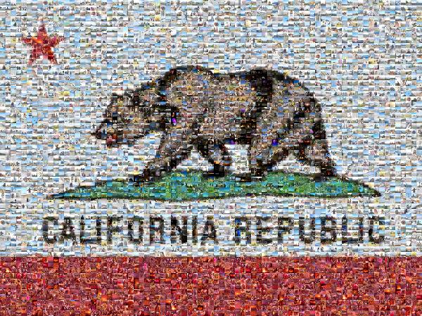 California Republic photo mosaic