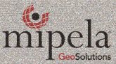 Mipela Logo logos graphics shapes globes earth geographic text words letters corporate