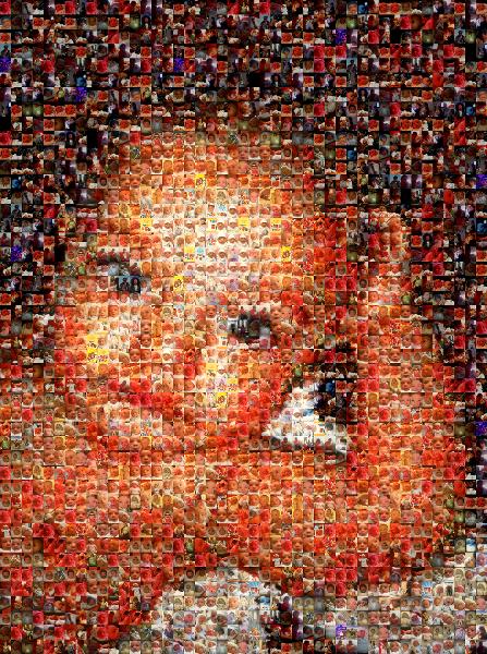 Baby Boy photo mosaic