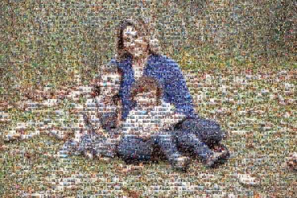 Mother's Day photo mosaic