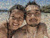 vacation selfies portraits couples man woman beaches travel ocean outside outdoors love 