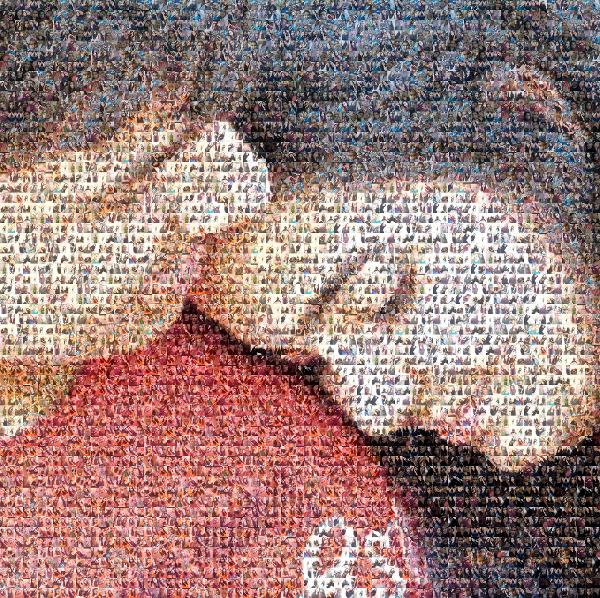 Sweet Couple photo mosaic