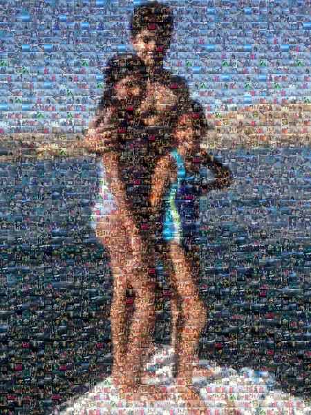 A Lakeside Vacation photo mosaic