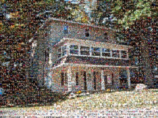 Family Home photo mosaic