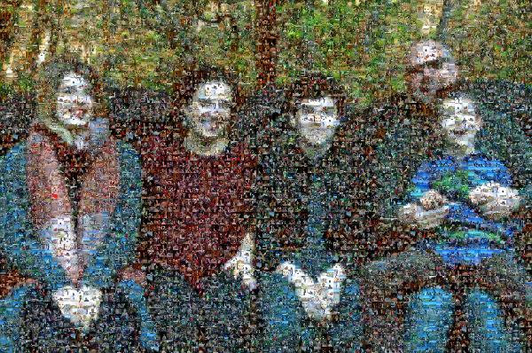 Family Photo-op photo mosaic