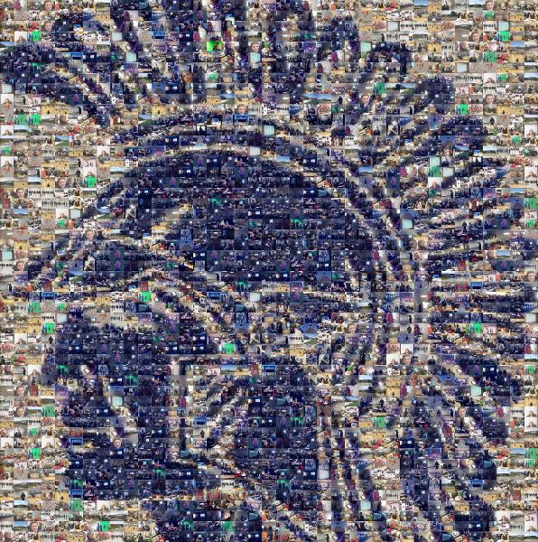 Trojans photo mosaic
