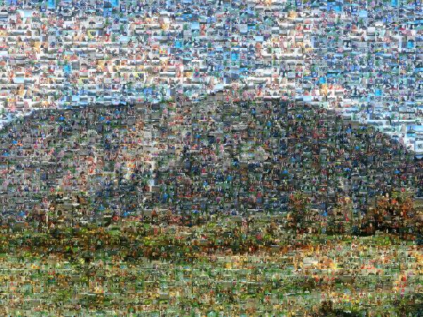 Mount Si photo mosaic