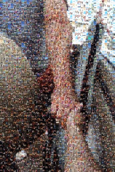 Holding Hands photo mosaic