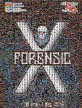 Forensic X logos graphics community words text letters support organizations icons symbols