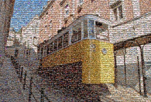 A Classic Funicular photo mosaic