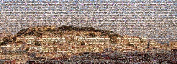 City on a Hill photo mosaic