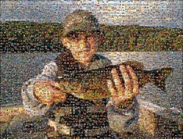 Fishing Trip photo mosaic