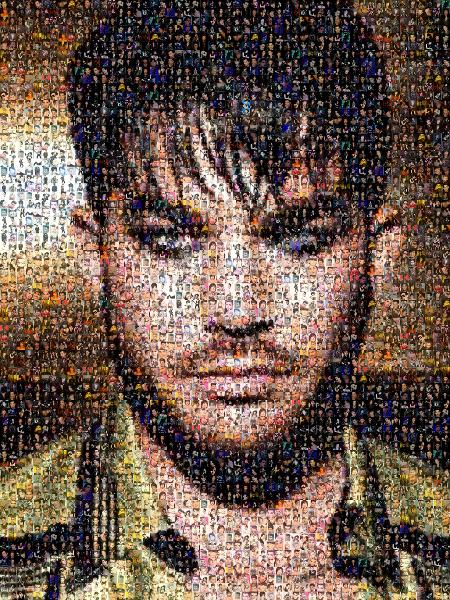 Adam Lambert photo mosaic