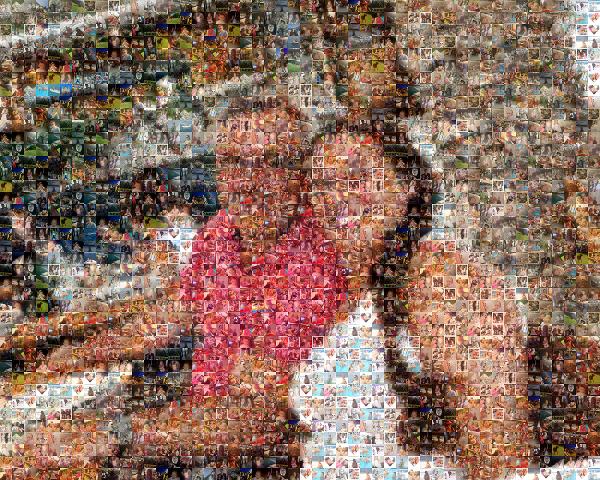 Out to Dinner photo mosaic