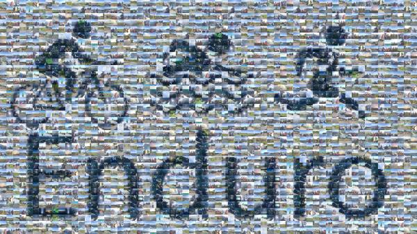 Enduro Triathlon photo mosaic