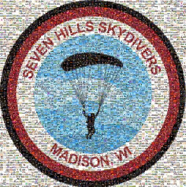 Seven Hills Skydivers photo mosaic