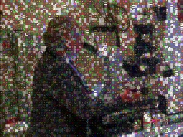 In the Lab photo mosaic