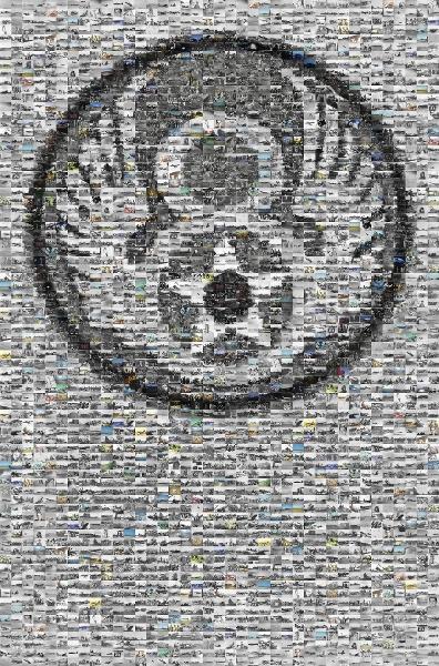 Navy Logo photo mosaic