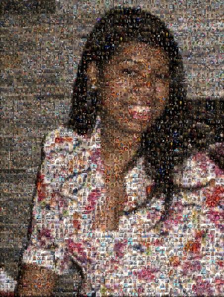 40th Birthday photo mosaic